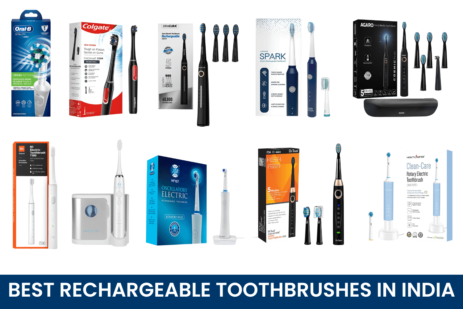 BEST Rechargeable Toothbrushes in India