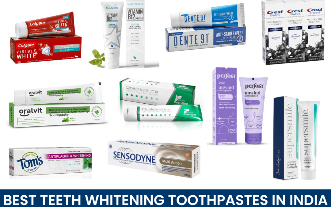 Best Teeth Whitening Toothpastes in India