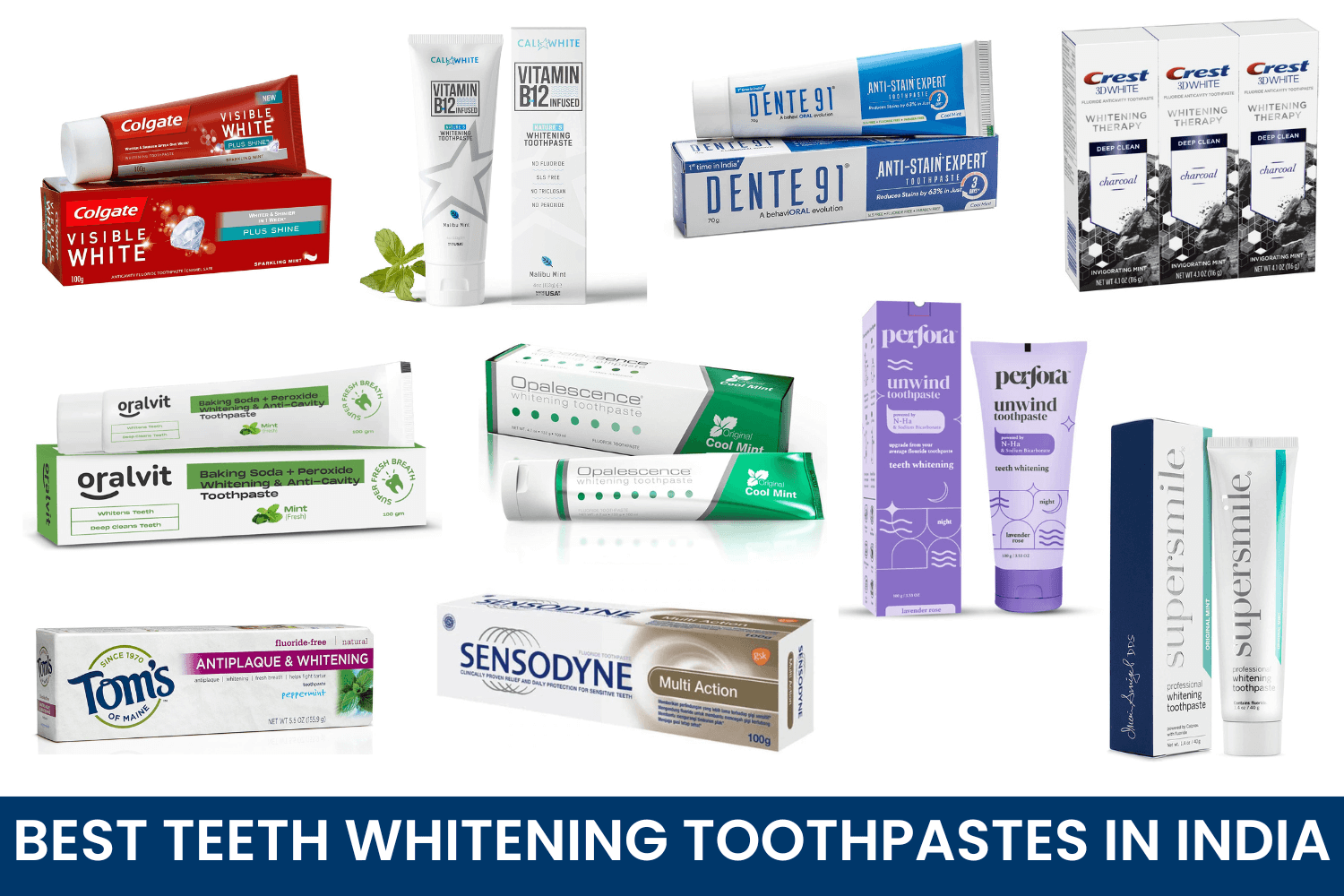 BEST Teeth Whitening ToothPastes in India