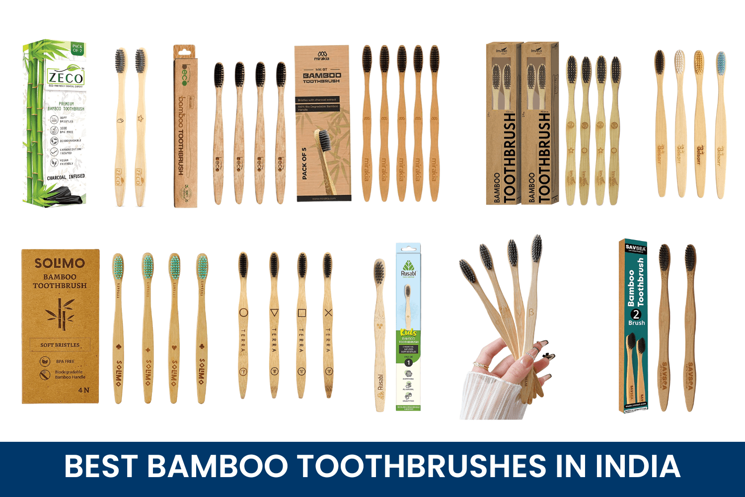 Best bamboo toothbrushes in India