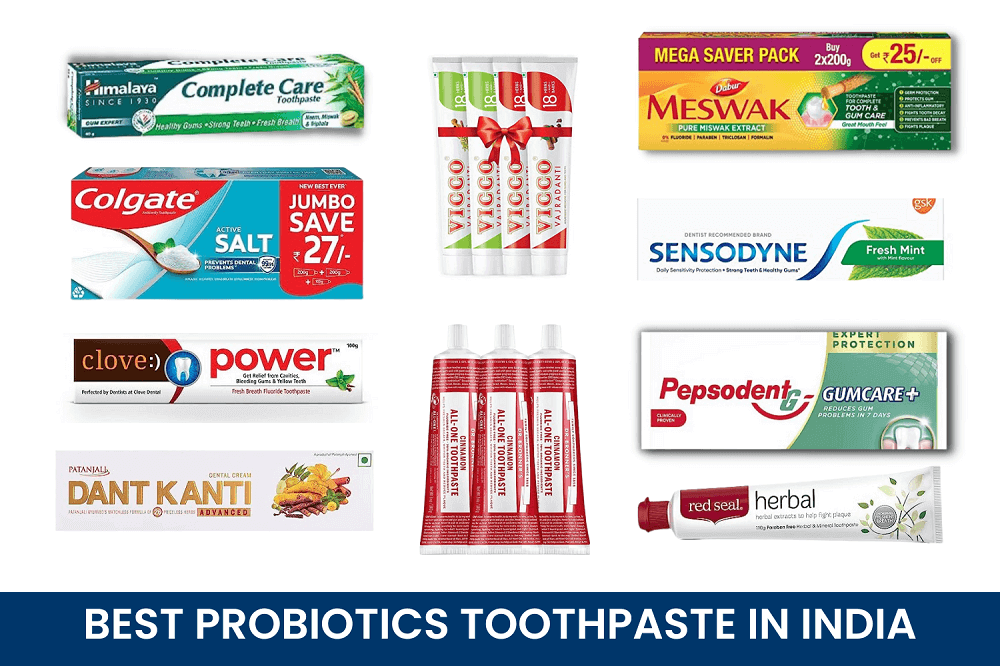 BEST Probiotic ToothPastes in India