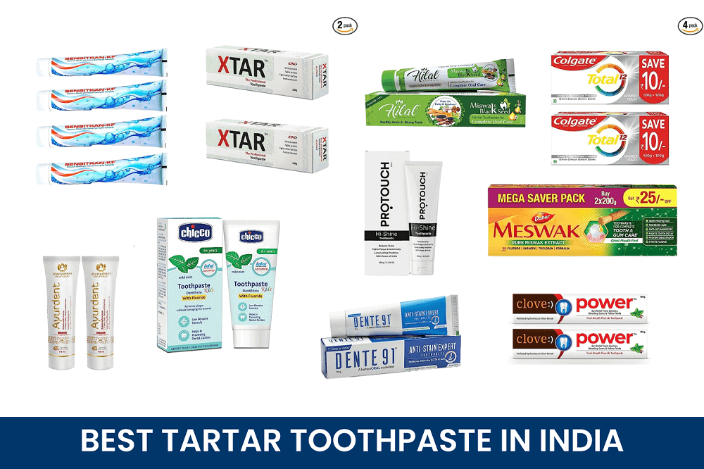 Best Tartar Toothpaste In India