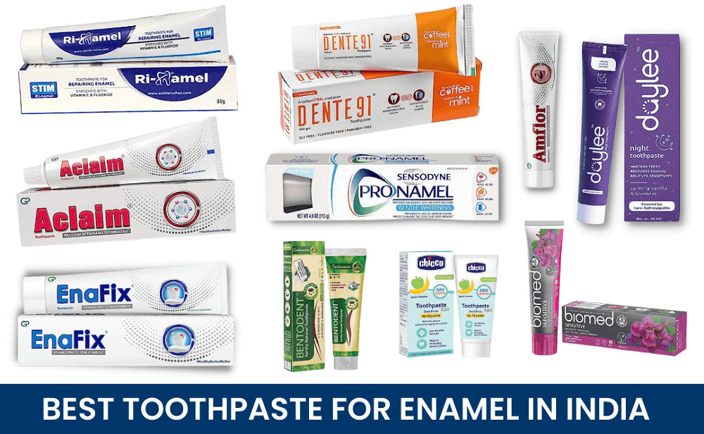Best Toothpastes for enamel in India