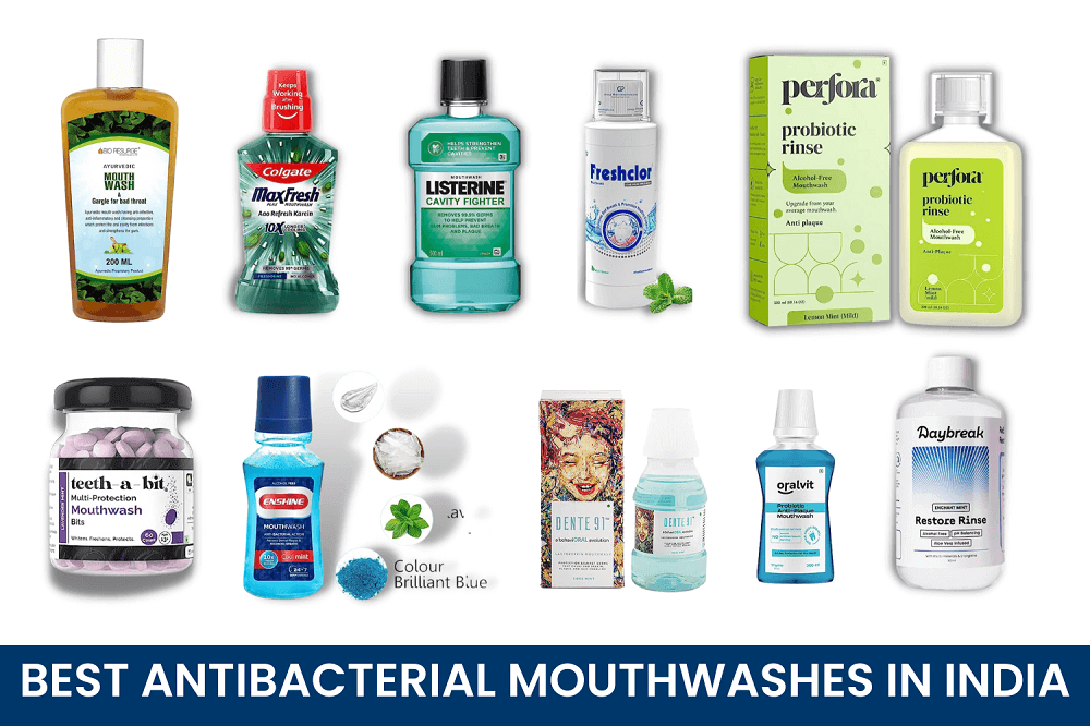 Best Antibacterial Mouthwashes In India