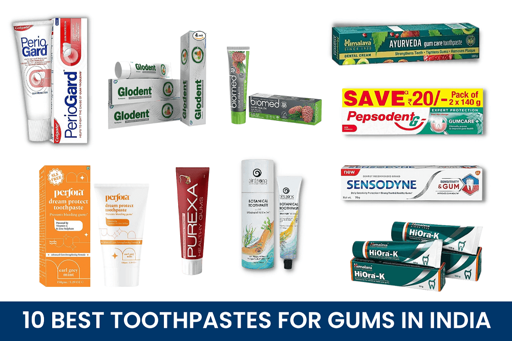 Best Toothpastes For Gums In India